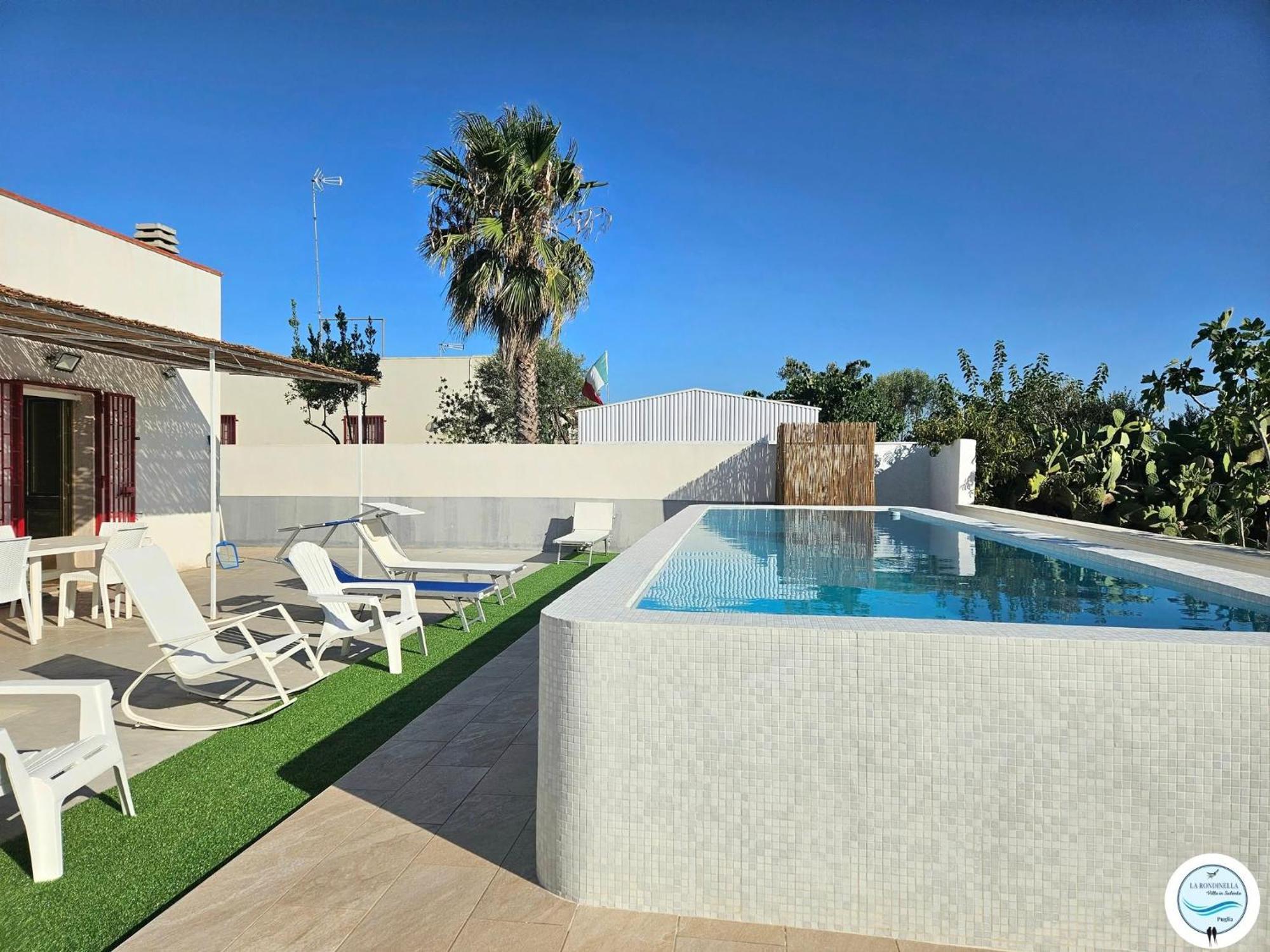 Villa La Rondinella - Torre San Giovanni المظهر الخارجي الصورة